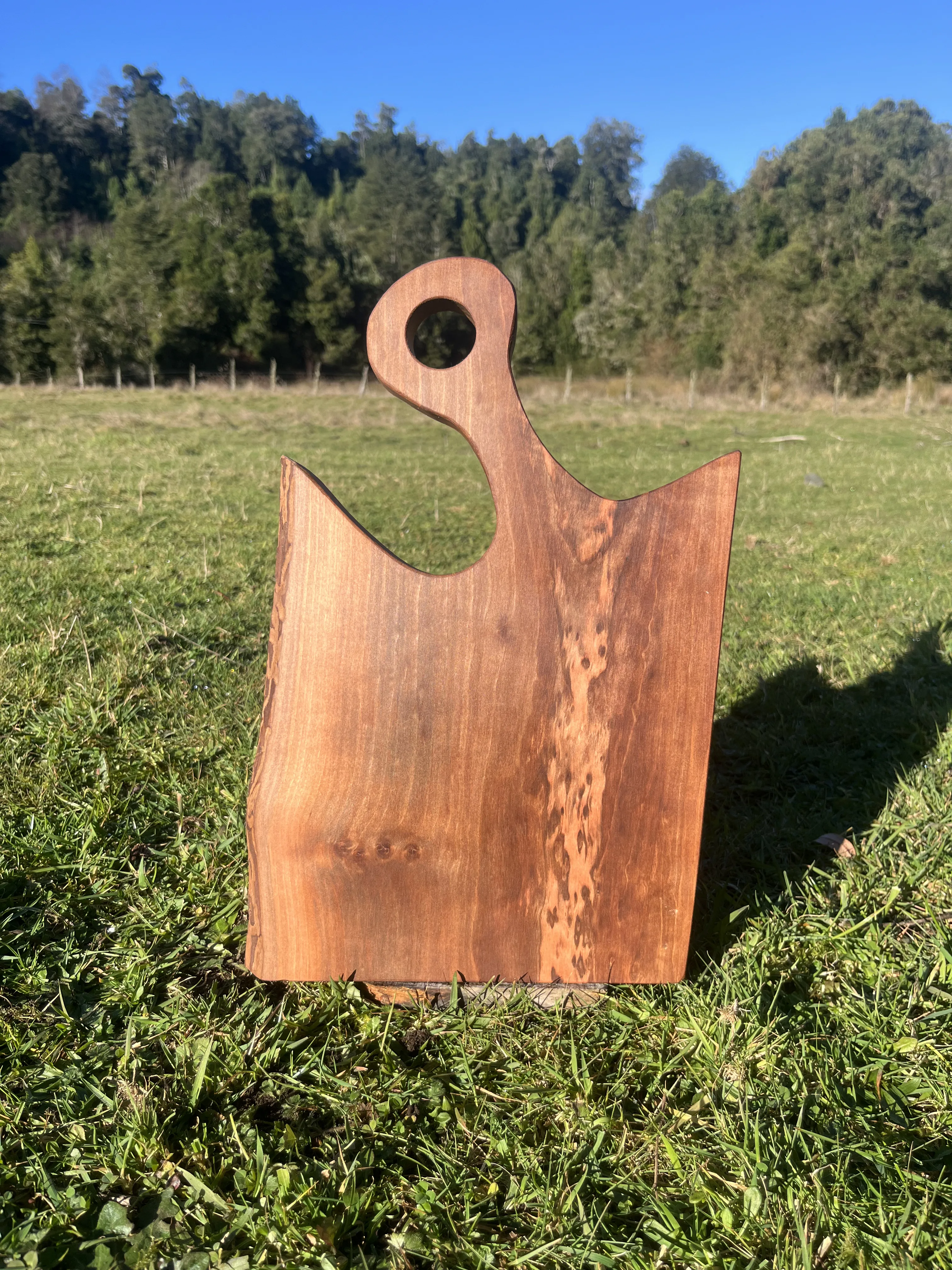Tabla de Roble Corteza Expuesta